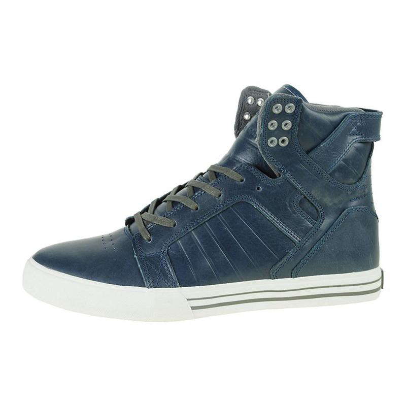 Zapatillas Altas Supra Argentina Hombre - SKYTOP Azules (GJTWA-2763)